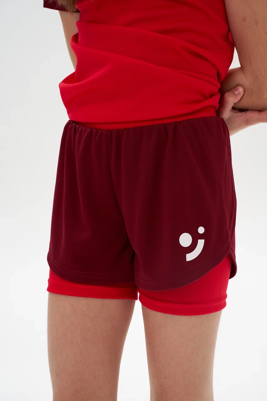 Шорты двойные детские теннисные letom АТАКА+